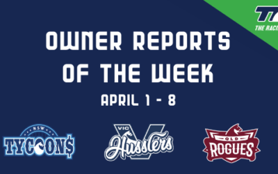 OWNER REPORTS OF THE WEEK