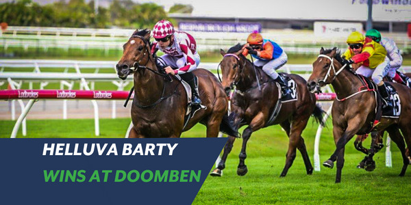 Helluva Barty wins at Doomben for the QLD Rogues