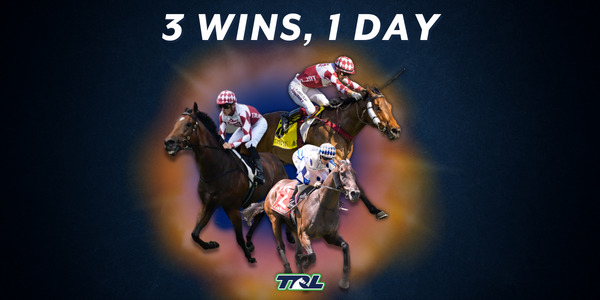 trl has 3 wins in 1 day