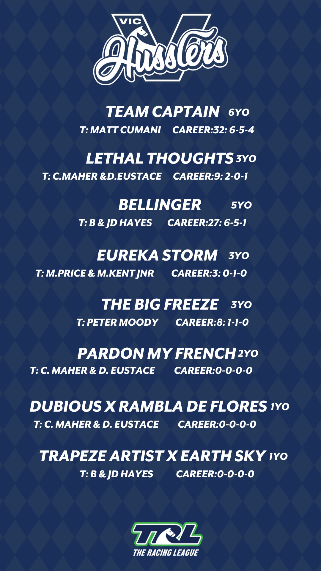 lethal thoughts, bellinger, eureka storm, the big freeze, edge of dreams