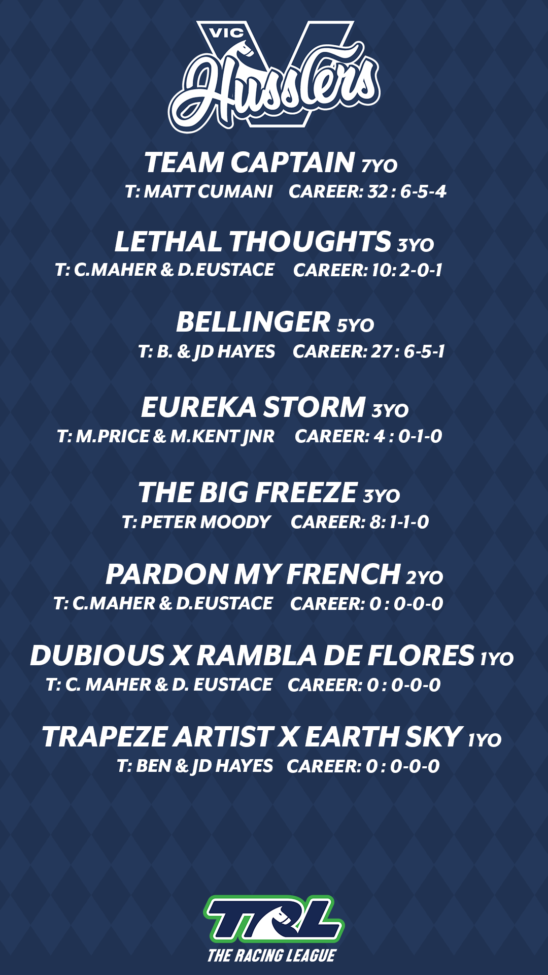 lethal thoughts, bellinger, eureka storm, the big freeze, edge of dreams