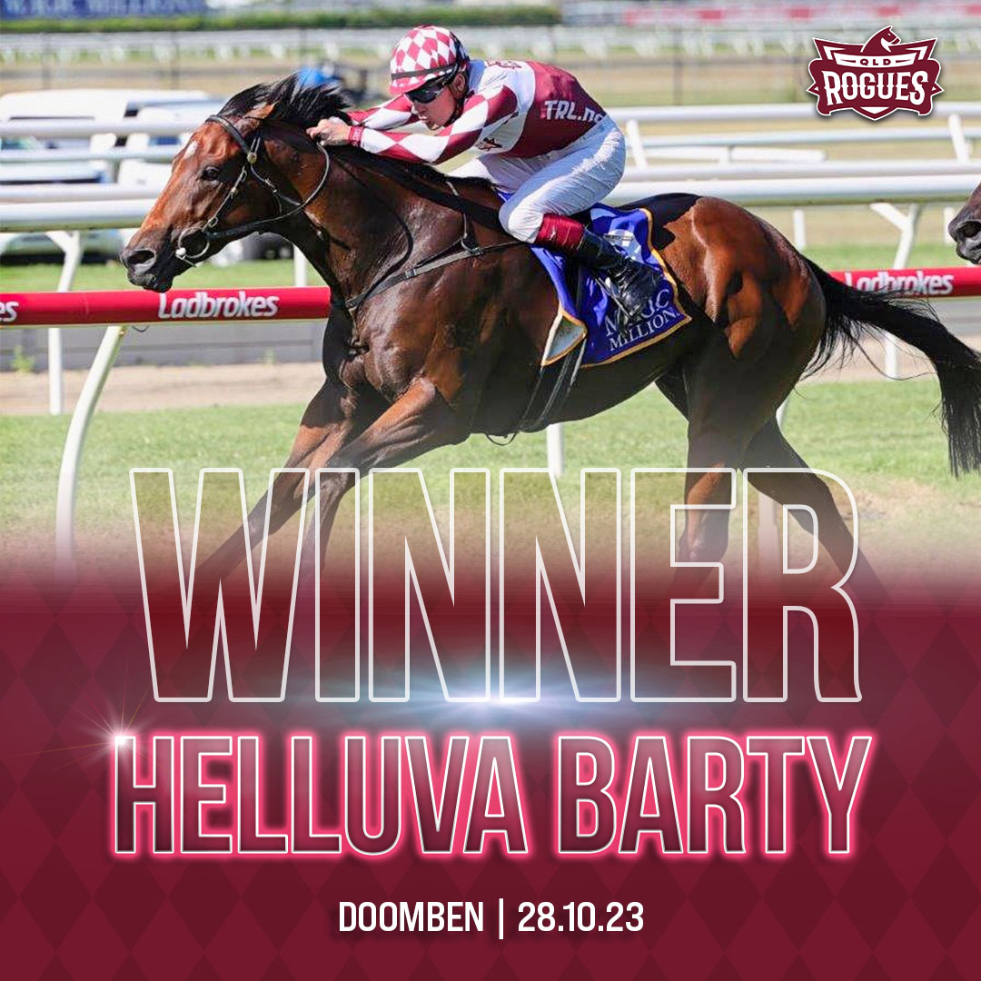 HELLUVA BARTY Race Winner Doomben 28th Oct 2023