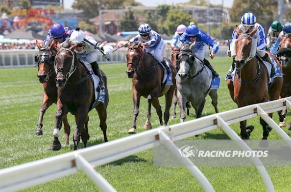 Helluva Barty Racing at Doomben on 28th Oct 2023