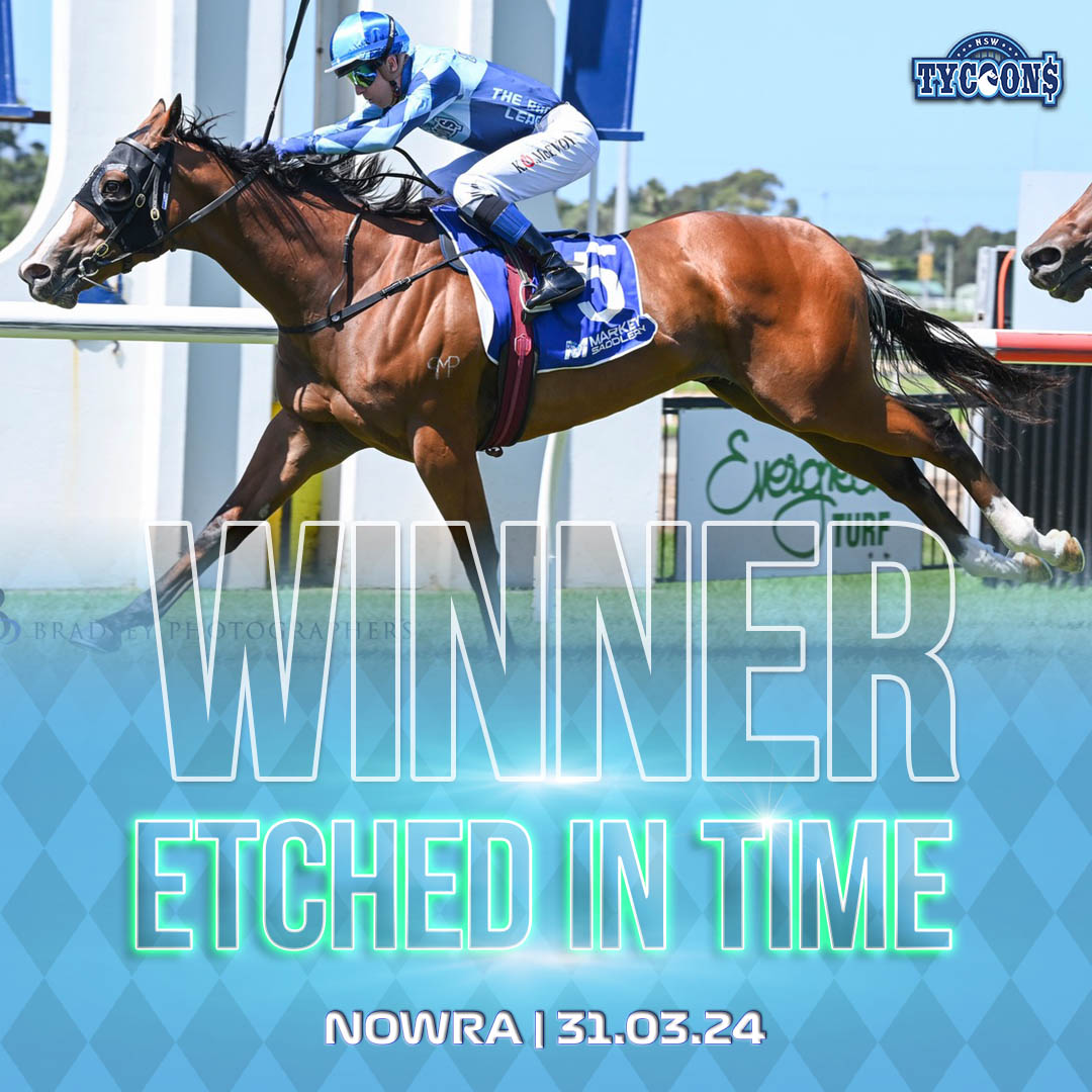 Etched in Time Race Winner Nowra 31st Mar 2024
