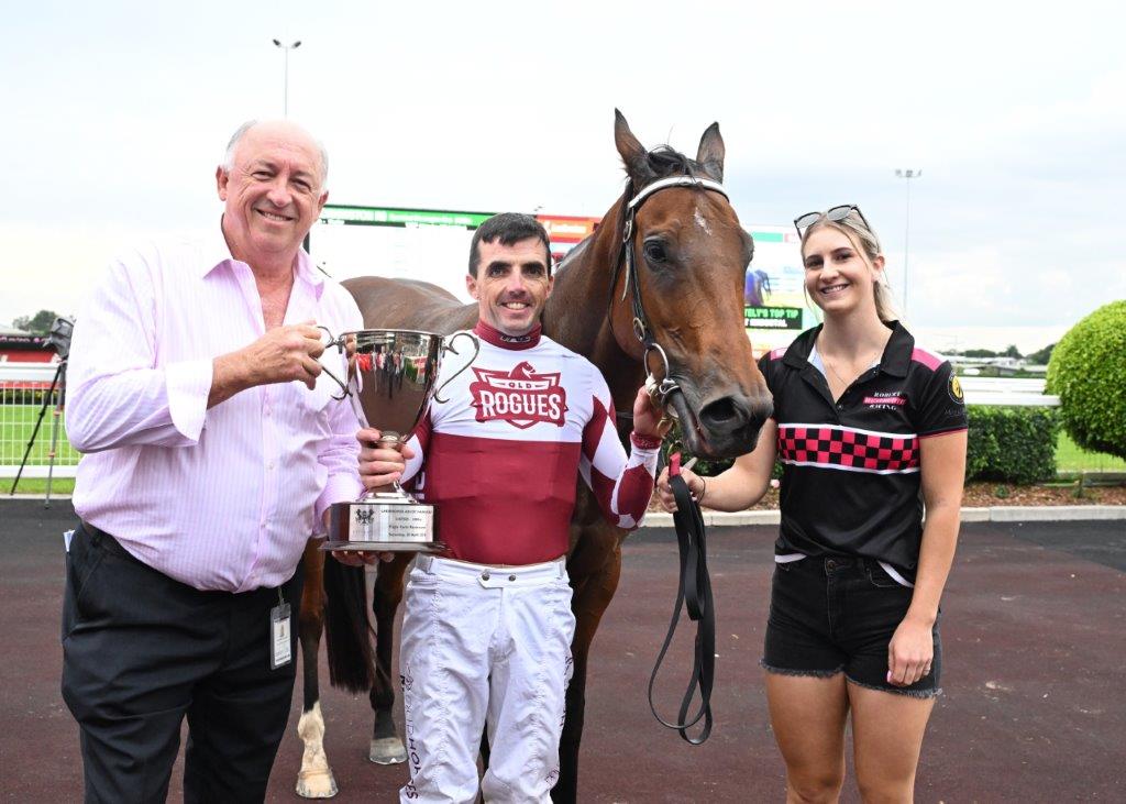 The Big Goodbye Martin Harley and trainer Rob Heathcote