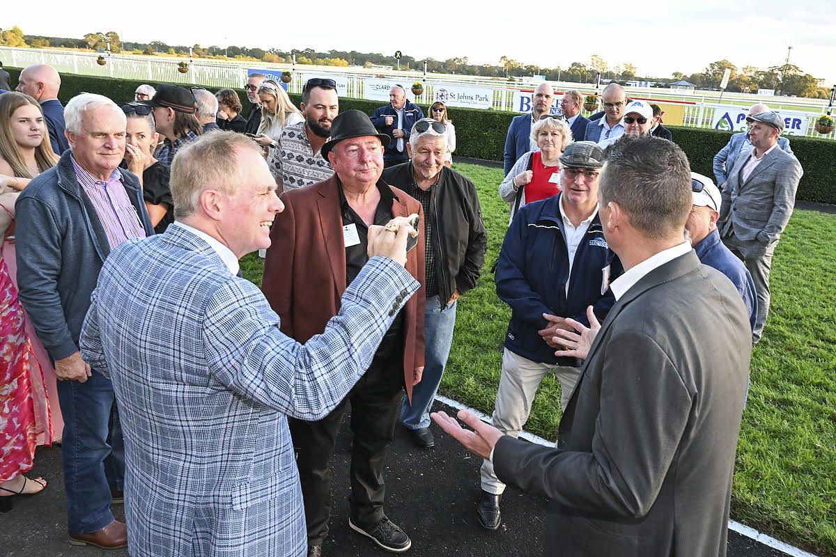 Cool Jakey trainer Joe Pride, Brave Pride, Jockey Adam Hyeronimus and TK